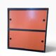 Vintage orange sliding door wardrobe kewlox