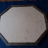 Octagonal art deco mirror 50x40cm