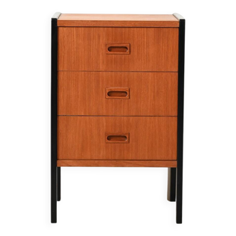 Small Scandinavian chest with black frames by Bodafors