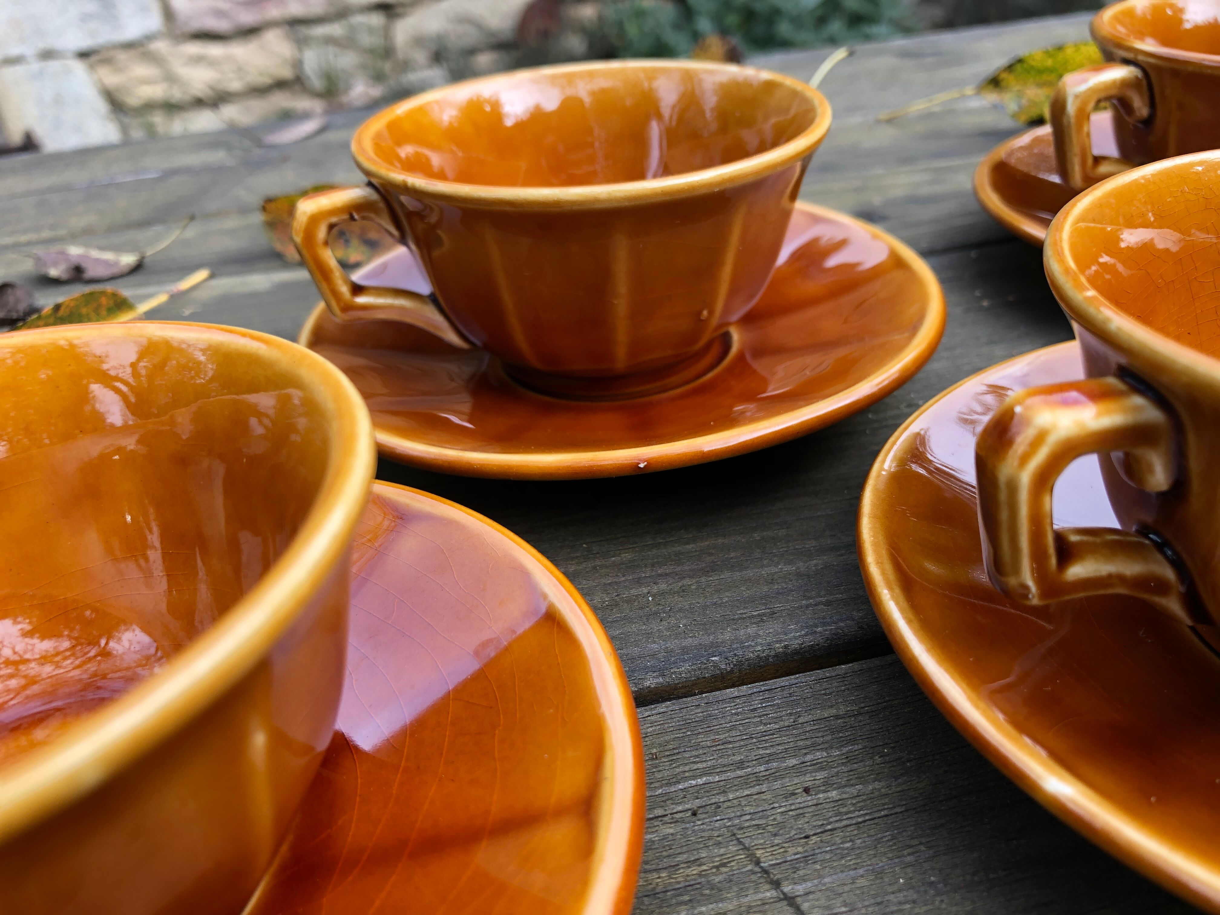 4 cups and undercups from Luneville