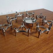 Candleholders by Ceasar Stoffi & Fritz Nagel for BMF, 1960s, Set of 9