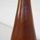 Vintage Scandinavian teak vase 1960