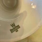 White porcelain compotier