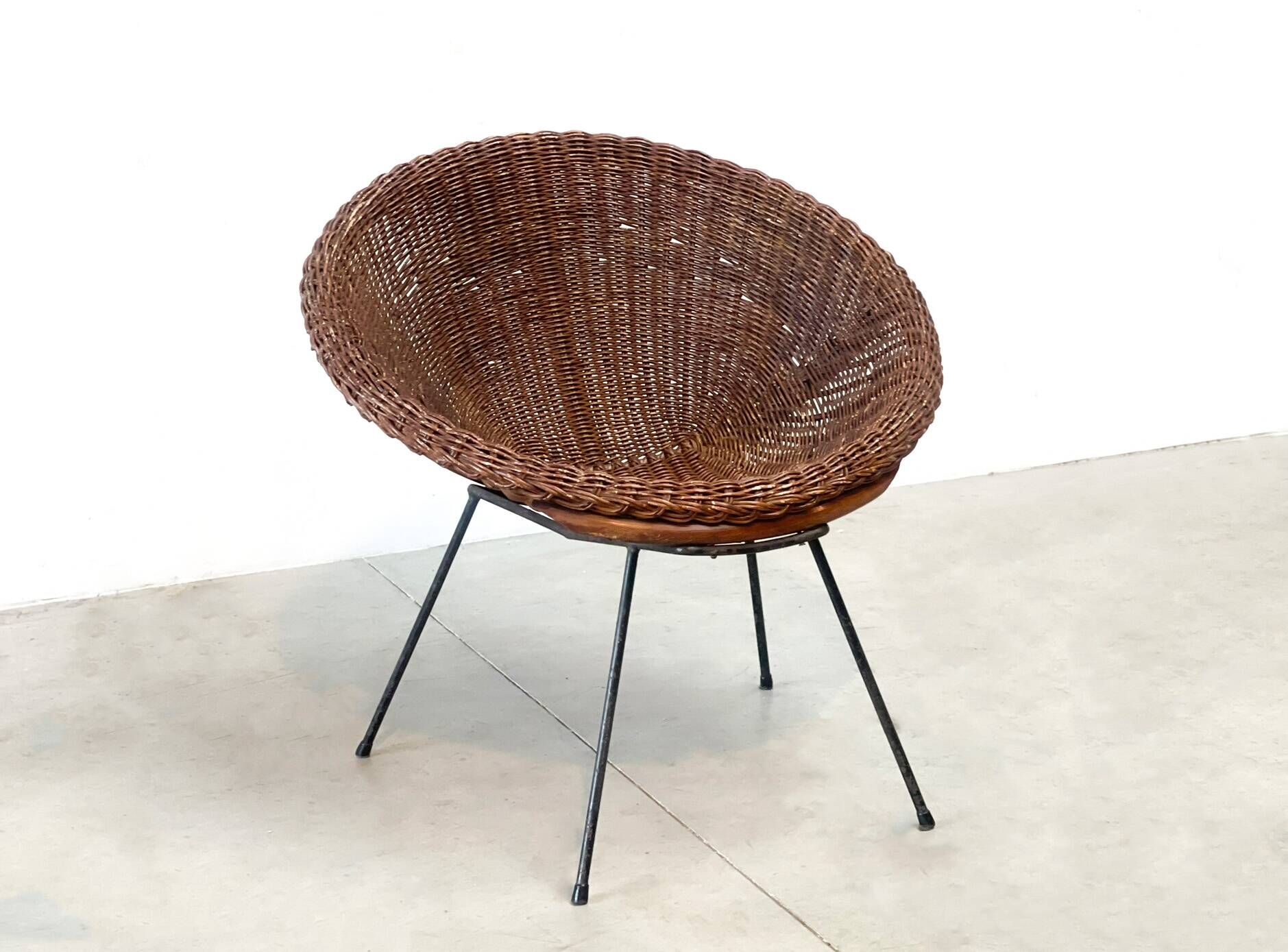 Fauteuil en rotin