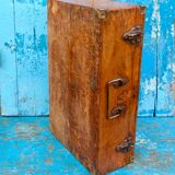 Antique indian wooden suitcase