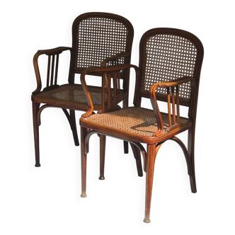 Rare pair of Thonet armchairs