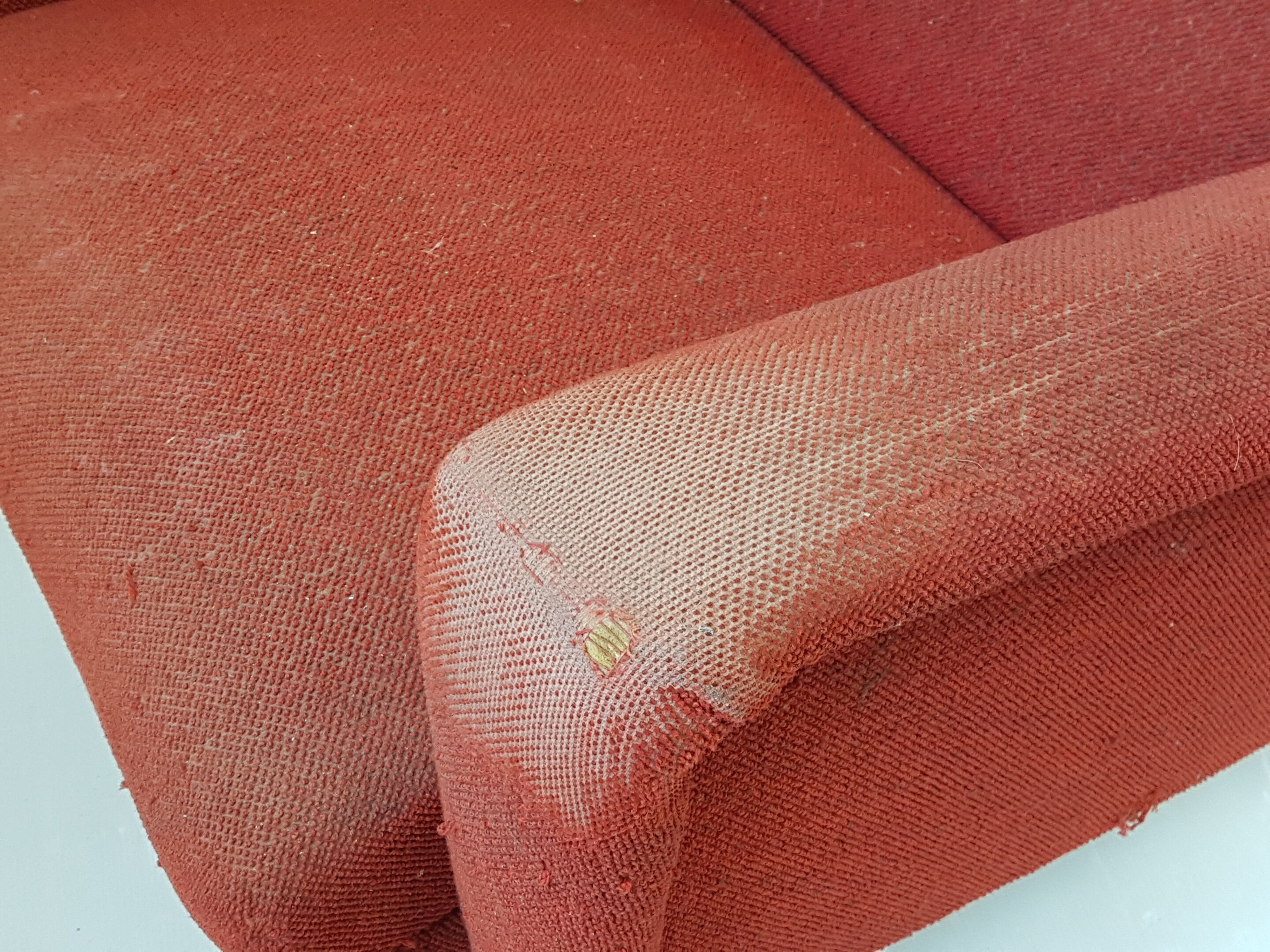 Chair with footrest of the 1950s