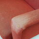Fauteuil avec repose-pied des années 50
