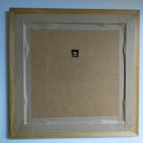 Framed flower lithograph by rosalind oesterle