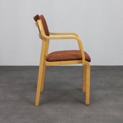 Set of 4 Dining Chairs by Reno Wahl Iversen for Farstrup Denmark, 1980s
