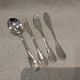 Hors d'oeuvre service, 4 pieces, silver-plated metal, Christofle Vendôme silversmith