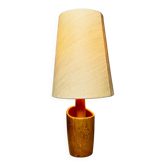 Model 2020 Cylindrical Desk Lamp In Wood By Markslojd Ab, Sweden 1960S