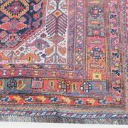 Antique Oriental Rug Iran Shiraz Tribes Khamseh: 3.00 X 1.85 Meters