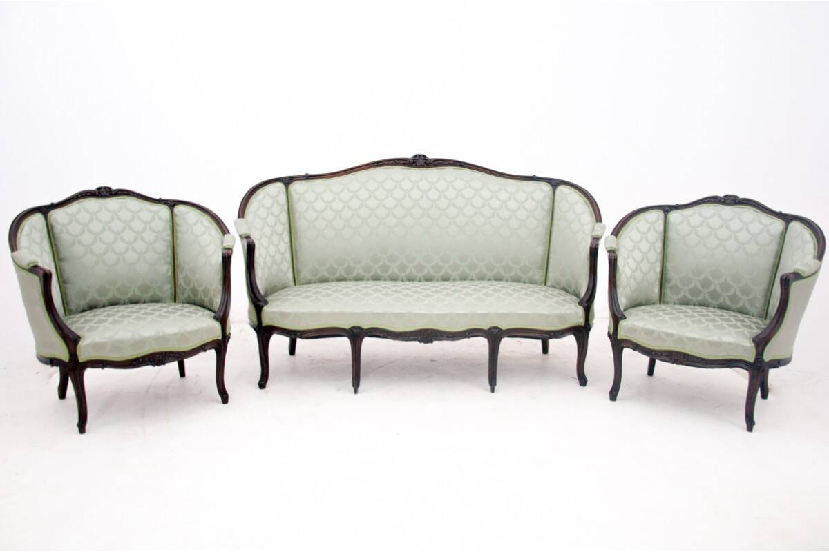 Living room set, France, circa 1870.