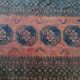 Afghan Carpet "Gül" Vintage – Wool – Exceptional Patina 205x132cm