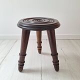 Vintage tripod stool
