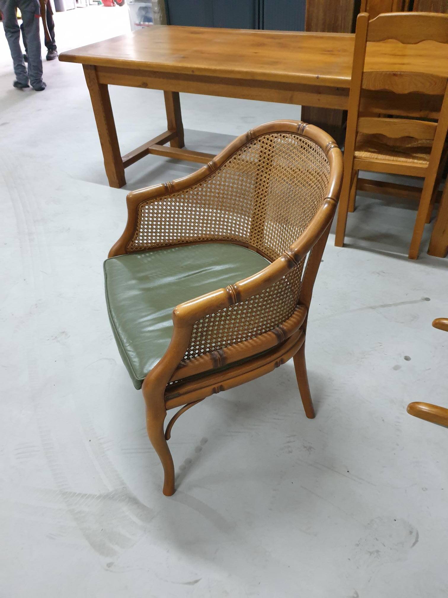 Birk desk and grange brand armchair