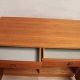 Bertil Fridhagen Bodafors sideboard 1960, light wood, vintage Swedish design