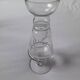 Vase vintage en verre ciselé