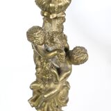 Paire de lampe Rococo Bronze