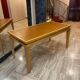 Flat desk from a French institution stamped Philippe Hurel
