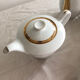 27-piece coffee and tea service in white Limoges porcelain Georges Boyer