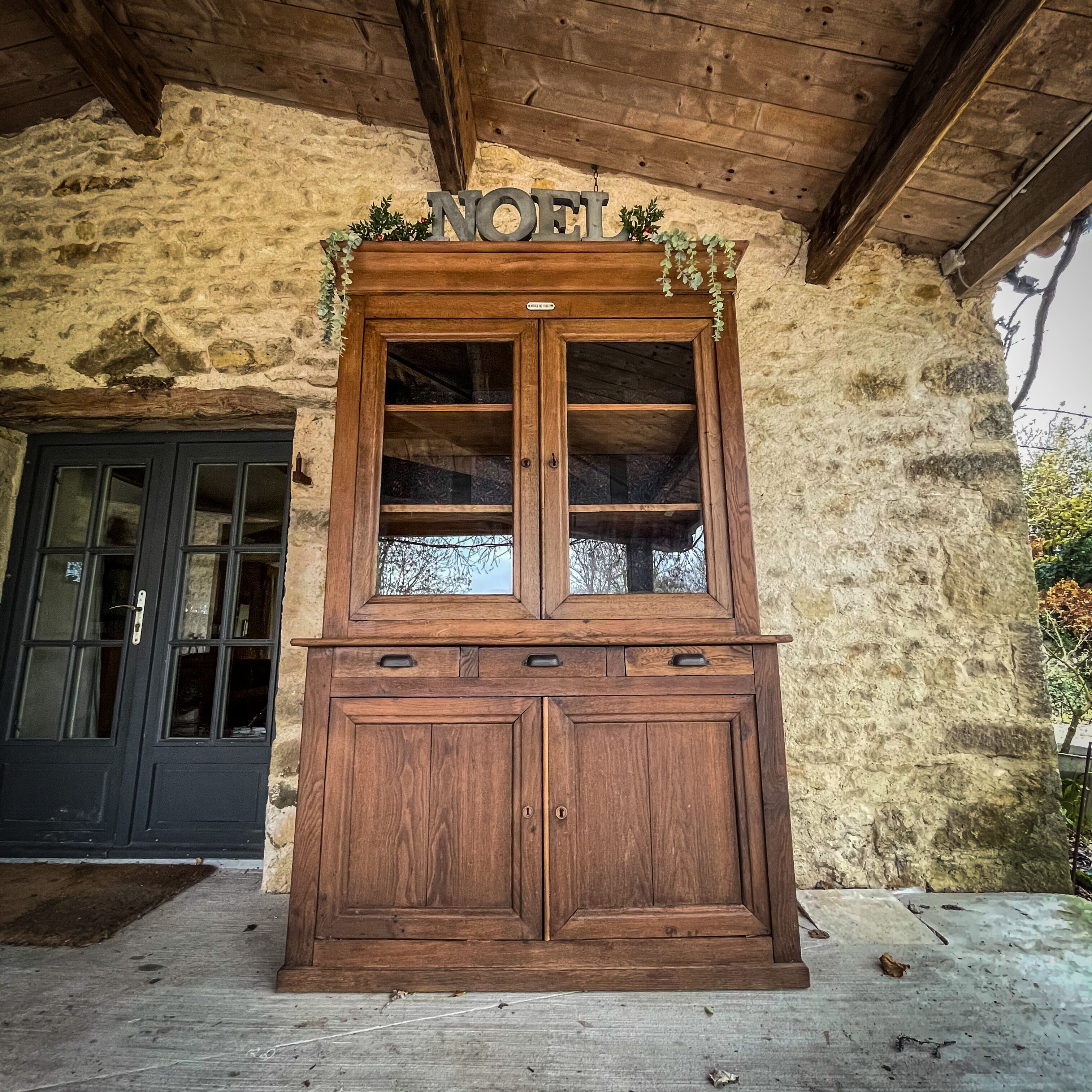 Louis Philippe style two-body buffet