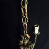 Lustre 3 bronze lights