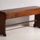 Antique organ bench with drawer in oak – Central Europe, circa 1920
