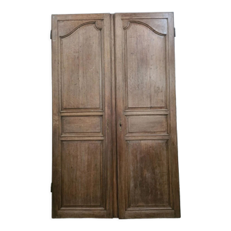 Oak closet doors