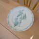 Green coupe on a porcelain base from Limoges