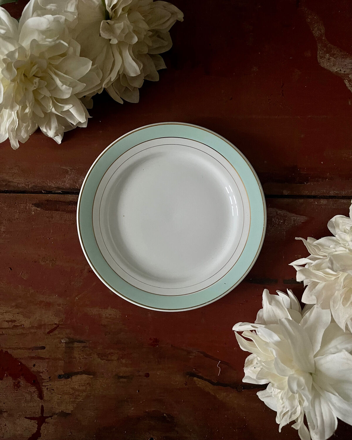 Set of 11 Luneville Epinay dessert plates