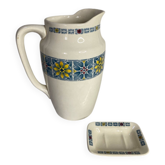 Antique toilet set - René Longchamp