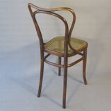 2 Bistro chairs No. 55- 3/4 by Kohn, circa 1905, caned