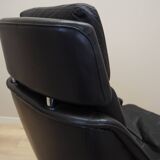 Fauteuil pivotant, design danois, années 1970, designer : Werner Langenfeld, fabrication : Esa