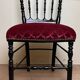 Napoleon III period theater chair