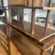 Modular rattan library Maugrion for Rochebobois