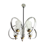 Vintage Space Age Sputnik chandelier ceiling lamp