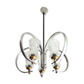 Vintage Space Age Sputnik chandelier ceiling lamp