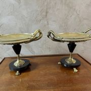 Pair of pharmacy casseroles