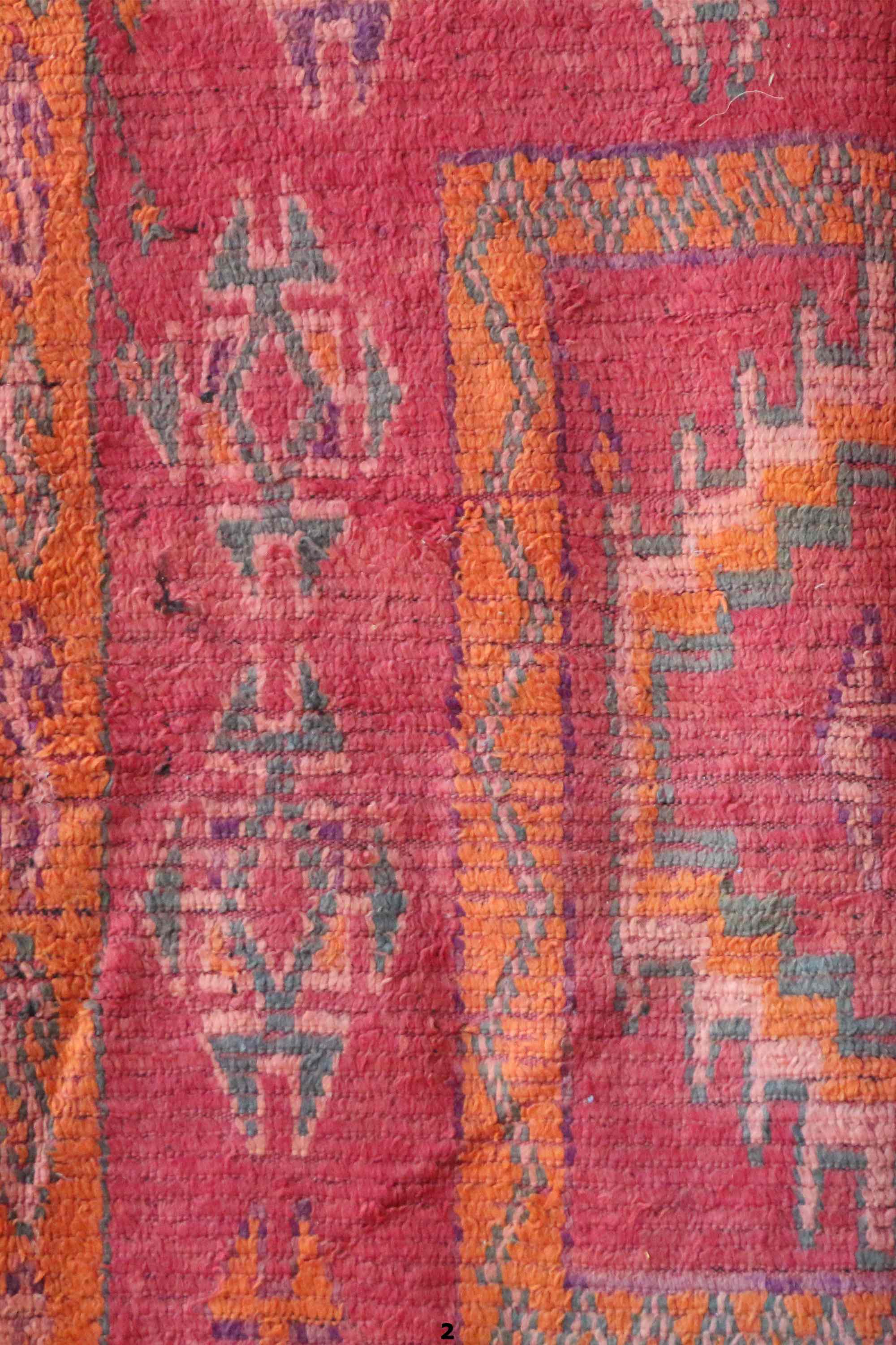 Old moroccan carpet - 165 x 256 cm