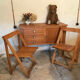 Pair of vintage folding chairs 1960's