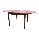 Table transformable en palissandre de rio 118cm