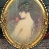 Old framd portrait