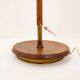 Mid-Century teak and brass floor lamp, Denmark, 1960s