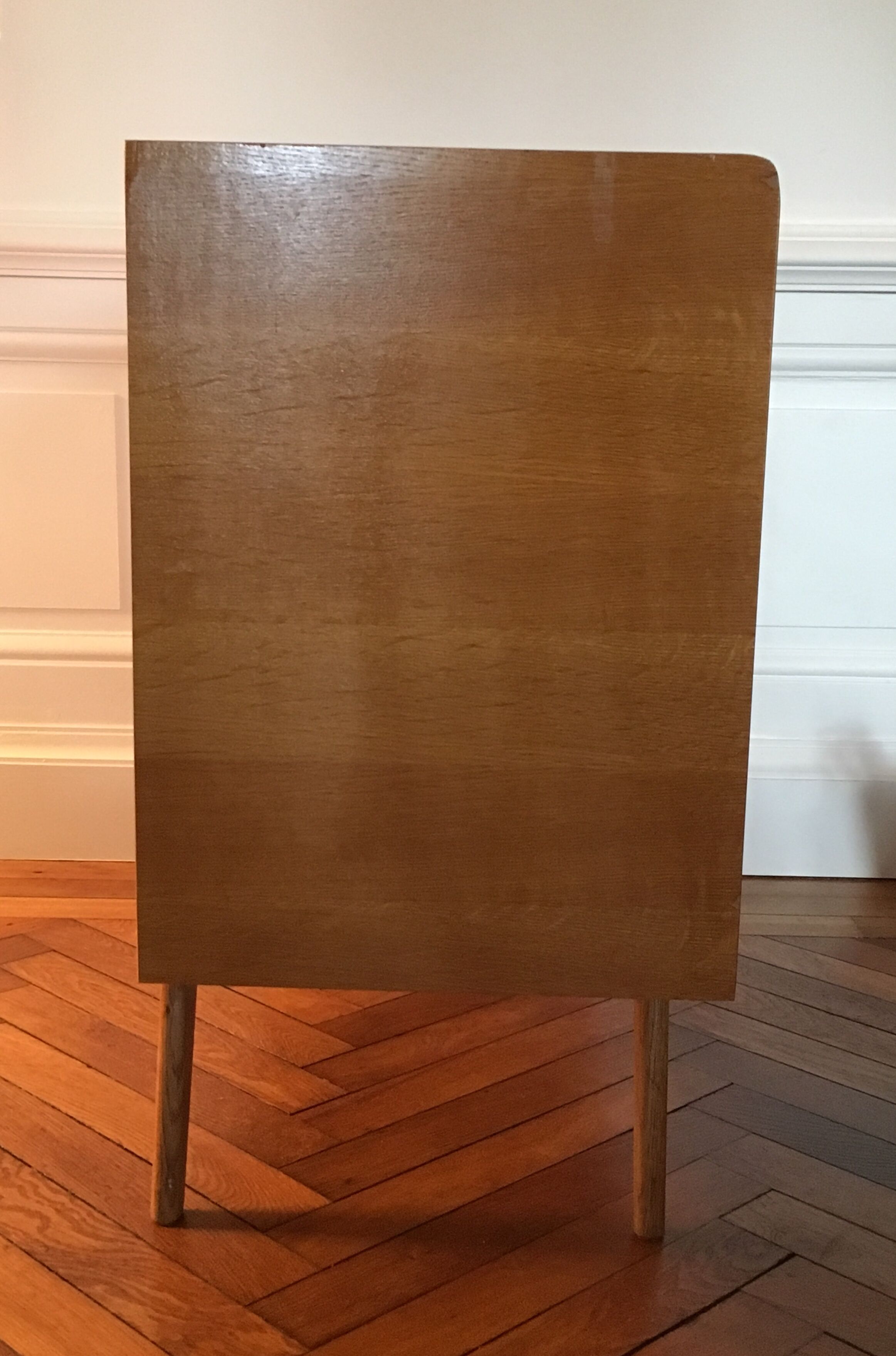Commode en rotin vintage