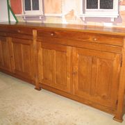 Woodwork in oak 1900 era furniture