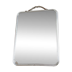 Barber mirror 18 cm x 23.5 cm