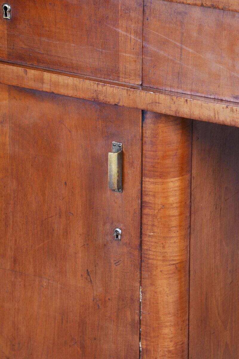 Czech Art Deco Cherry Writing Desk attributed to J. Halabala for Up Zavody, 1930s
