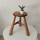 Brutalist tripod stool from the 1950s/60s.